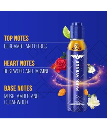 prime craft park Avenue Epic Perfume Spray Gas Free For Men 120 ml/100 g - 1 Pack(Ship from India) white - Buy Online on GoSupps.com
