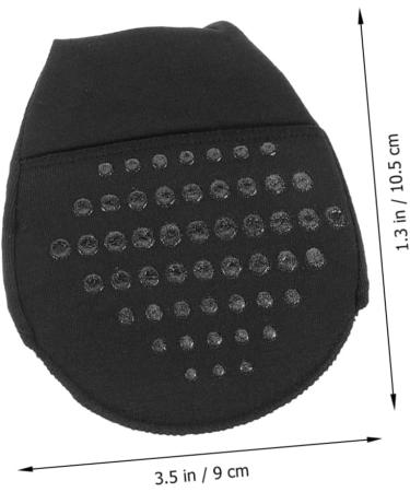 FRCOLOR 4 Pairs Forefoot Pad Toe Socks for Heels Womens Toe Cover Half Toe Socks Invisible Half Socks Breathable Half Socks Comfortable Liner Socks High Heel Non-slip Cotton Women's - Buy Online on GoSupps.com