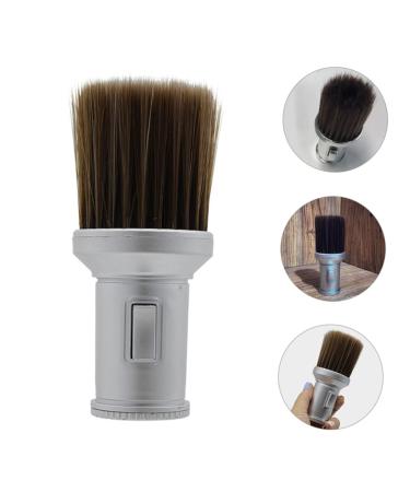 Buy Minkissy 4-Piece Powder Brush Set for Body & Hairdressing - Silver - Perfect for Barbers & Beauty Enthusiasts - International Shipping Available - Buy Online on GoSupps.com