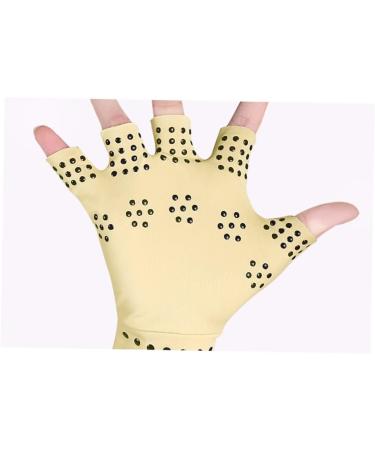 Healvian 2 Pairs Magnetic Elastic Weight Lifting Gloves | Anti-Slip Wrist Support & Protection - Buy Online on GoSupps.com