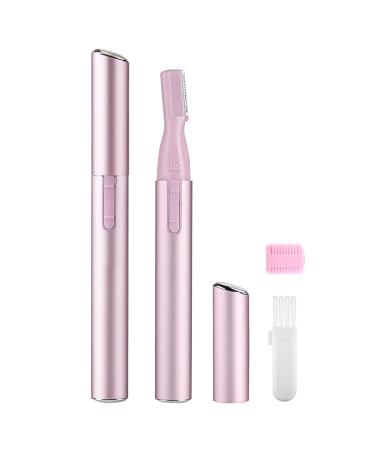 Upgraded Eyebrow Trimmer Rotatable Electric Eyebrow Razor Facial Hair Remover for Women Mini Portable Face Shaver for Brows Face Bikini Underarm Leg Body Hair Remover(Pink) - Buy Online on GoSupps.com
