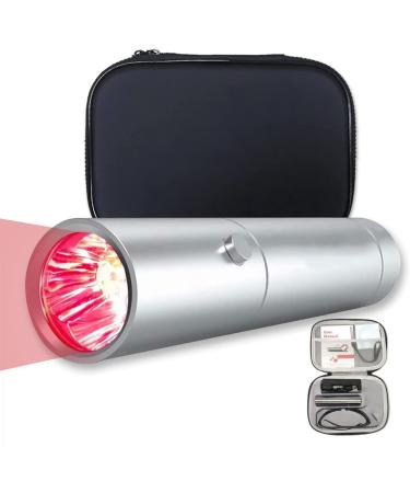MWDY LED Handheld Red Light Therapy Device Red Light with 3 LEDs Portable Red Lamp Therapy Torch for Joint and Muscle Pain