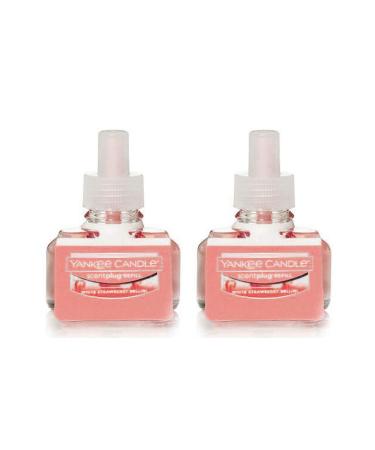 Yankee Candle 2 Pack of White Strawberry Bellini ScentPlug Refill 0.6 Oz.
