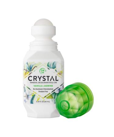 Buy Crystal Mineral Deodorant Roll-On Vanilla Jasmine - 2.25 oz (Pack of 4) | Natural Aluminum-Free Long-Lasting & International Shipping Available - Buy Online on GoSupps.com