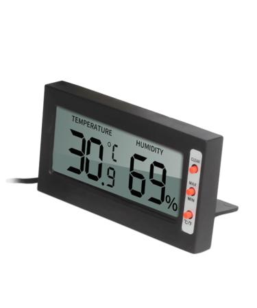 POPETPOP Thermometer Humidity Meter Reptile Hygrometer Hygrometer For Pets Water Turtle Climbing Pet