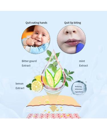 Nail Biting Treatment Kids Thumb Sucking Stop Nails Polish Bitter Prevent Nail Biting bite nail stoper - Buy Online on GoSupps.com