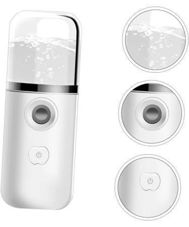 CANIGHT Hydrating Instrument Face Steamer Eyelash Extensions Mist Cool Mist Sprayer Facial Mister Abs White - Buy Online on GoSupps.com