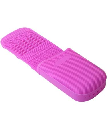 FRCOLOR 4 Pieces Makeup Brush Pad Foldable Brush Cleaner Brush Cleaning Tool Makeup Brush Mat for Brush Cleaning Makeup Tool Cleaning Accessories Multifunctional Wash Pad - Buy Online on GoSupps.com
