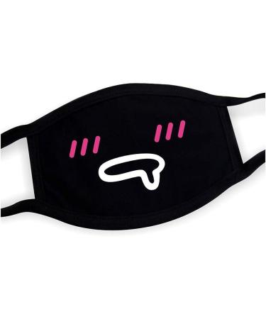 QZQ HOME Unisex White Cute Anime Anti Dust Kawaii Muffle Face Mask - Buy Online on GoSupps.com