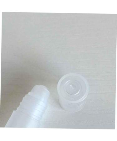 Balacoo Portable Roller Bottles - 100pcs Perfume & Essential Oil Containers Versatile White Roll-On Makeup Bottles - Buy Online on GoSupps.com