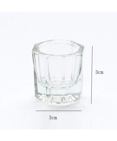 Magic Skin 2 Nail Art Acrylic Liquid Powder Dappen Dish Glass Crystal Cup Glassware Tools - Buy Online on GoSupps.com