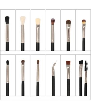 DFHBFG 12-Piece Eye Makeup Brushes Set | Complete Eye Shadow Eyeliner Eyebrow Tools for Flawless Application | International Shipping - Buy Online on GoSupps.com