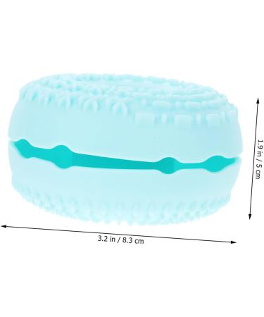 Angoily Cleanser Makeup Cleaner Makeup Brush Cleaner Pad Make up Brush Cleaner Makeup Brush Cleaning Pads Makeup Cleaner Dry Makeup Brush Cleaner Silica Gel Sponge Washer - Buy Online on GoSupps.com