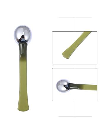 EXCEART 6pcs Metal Eye Cream Applicators | Face & Eye Roller Massage Wand Stick for Eye Care | Green - Buy Online on GoSupps.com