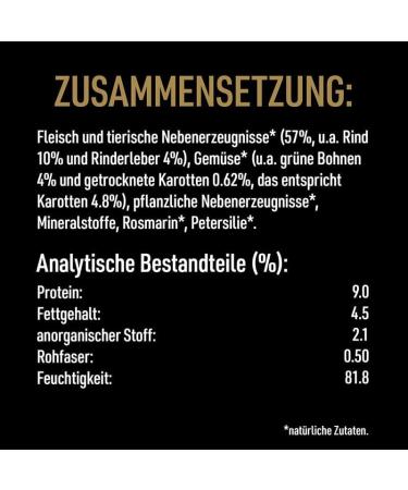Cesar Natural Goodness Wet Food for Adult Dogs Rich in Beef Topped with Carrots Green Beans and Herbs - 12 x 400g Box - Buy Online on GoSupps.com
