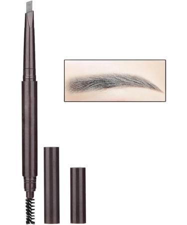 Verdant Touch Dual-Ended Auto-Rotating Eyebrow Pen with Brush Grey 4 - Buy Online on GoSupps.com