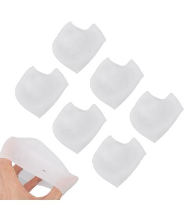 Shop Heel Protectors - 3 Pairs Silicone Heel Cushions for Plantar Fasciitis Relief | Reusable Anti-Crack Heel Pads & Soft Socks - Buy Online on GoSupps.com