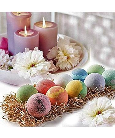 24pc Aromatherapy Bath Bomb Gift Set - Organic Spa Fizzers in Mesh Bags for Party & Wedding Favors - Buy Online on GoSupps.com