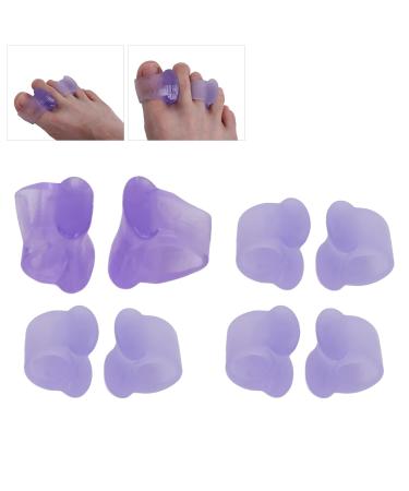 Toe Separator 4-Pack - Gel Toe Spreader & Spacer for Hammer Toe Relief Big Toe Alignment & Comfort - Buy Online on GoSupps.com