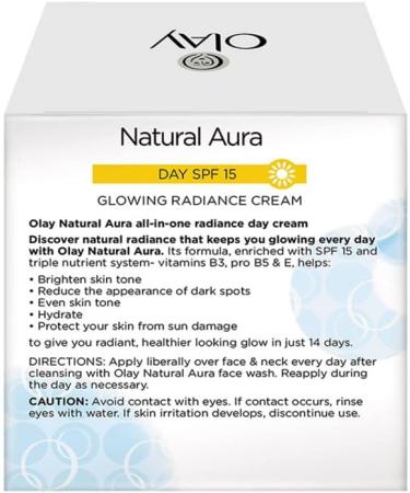 Olay Natural White Glowing Fairness Cream Day SPF 24 50g - Buy Online on GoSupps.com