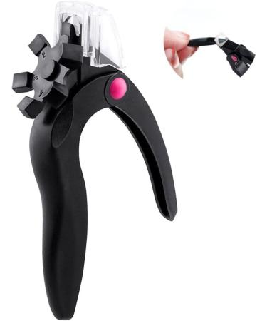 Acrylic Nail Clipper U Shaped Nail Edge Trimmers False Nail Tip Scissors Black fake nail clipper - Buy Online on GoSupps.com