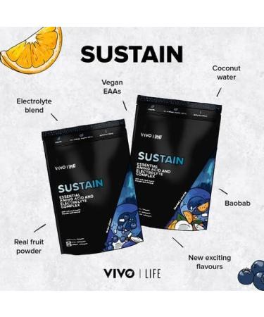 Buy VIVO LIFE Sustain Orange & Baobab 280g - Organic Coconut Superfood for Energy & Wellness - Buy Online on GoSupps.com