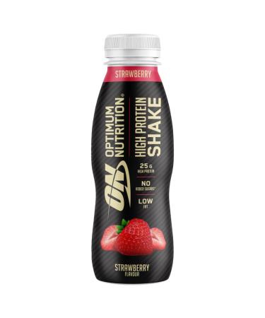 OPTIMUM SHAKE RTD HIGH PROTEIN STRAWBERRY 1 serving, 330 ml