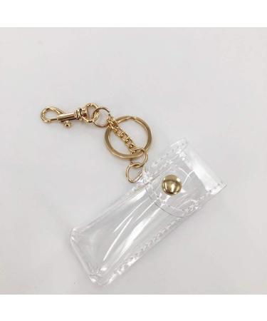 VALICLUD Clear Lipstick Storage Bag - Lip Balm Organizer & Keychain Pendant for Handbag | International Shipping Available - Buy Online on GoSupps.com