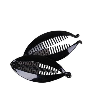 New 2025 Hair Claws Clip Fish Shape Banana Barrettes Rubber Finish Hairpins Hair Accessories For Women Clamp Jewelry Fashion Accessories Creative Gift