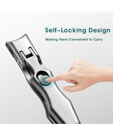 Sherum Nail Clipper Sherum Toe Nail Clipper Cummul Nail Clippe with Catcher Comfort Clip Nail Clipper Satismoon Nail Clipper Portable Ultra Sharp Nail Clippers for Thick Nails (Colorful) - Buy Online on GoSupps.com