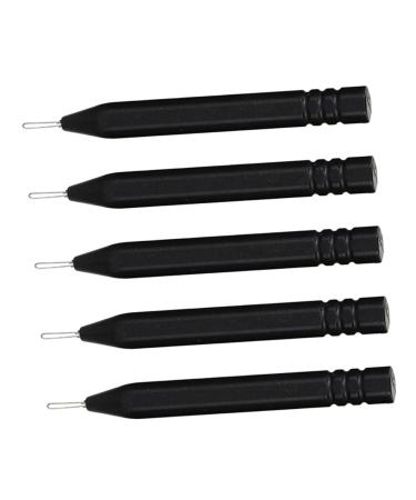 BUTIFULSIC Quality Cleaning Tool 5 Pcs Steel Needle Rods Earmold Cleaner Tool Accessory