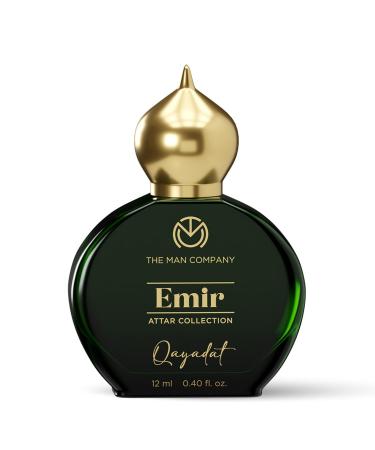 The Man Company 100% Alcohol-Free Attar Perfume for Men Qayadat Emir Collection | Premium Long Lasting Fragrance | 35% Highly Concentrated Perfume Oil - Buy Online on GoSupps.com