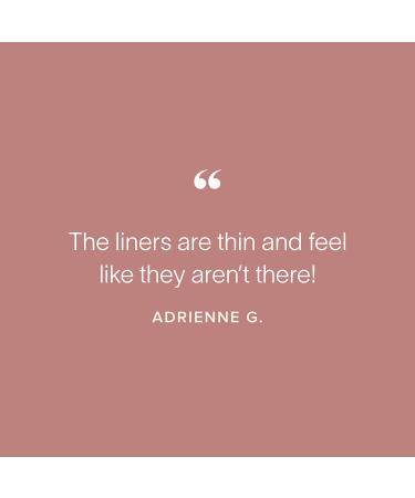 Cora Long Organic Cotton Period Liners - Ultra Thin, Quick Absorbent, Hypoallergenic - 36 Count - Buy Online on GoSupps.com