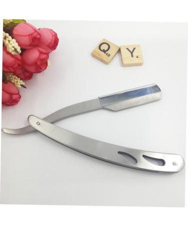 JECOMPRIS 4pcs Stainless Steel Hairdressing Razors & Eyebrow Trimming Scissors Set - Perfect for Precision Grooming - Buy Online on GoSupps.com