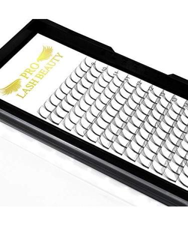 5D-C-0.10-14 Long Stem Pre Made Fan Russian Volume Lashes | 0.07 0.10 Premade Fans | C D Curl | 14mm CG | Eyelash Extensions - Buy Online on GoSupps.com