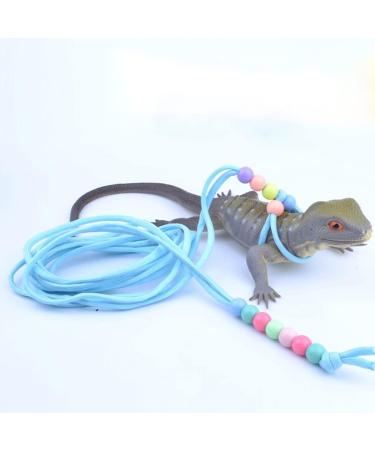 Balacoo Bearded Dragon Leash Adjustable Lizard Harness Adjustable Safety Walking Leash for Reptiles Amphibians Small Pet Animals - Buy Online on GoSupps.com
