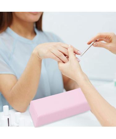 Soft & Elastic Nail Hand Cushion | Stain Resistant Leather Pillow for Nail Art - Ideal for Nail Studios - Buy Online on GoSupps.com