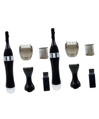 FRCOLOR 2pcs Hair Removal Instrument Eyebrow Trimmer Nose Trimmer Electric Trimmer for Women Eyebrow Hair Remover Epilator Woman Body Material is Abs Material Washable