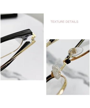 Blue Light Blocking Reading Glasses for Men & Women - Anti Eyestrain Computer Readers +2.50 Gray Classic Flat Light Mirror Eyewear - Buy Online on GoSupps.com