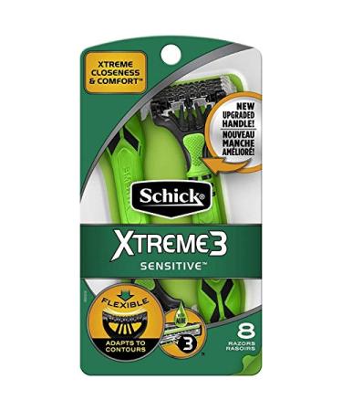 Schick Extreme 3 Mens Sen Size 8ct Schick Extreme 3 Mens Sensitive 8ct