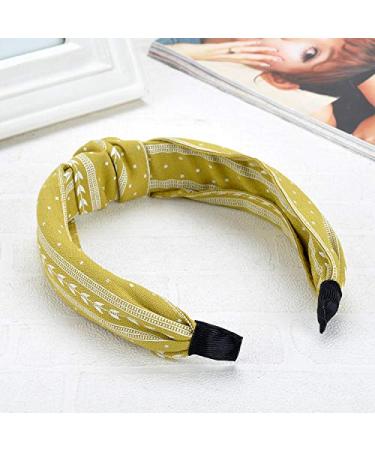 Cute Boho Hairbands for Women - Knotted Vintage Headbands for Workout, Yoga, and Running - 6pcs - Buy Online on GoSupps.com