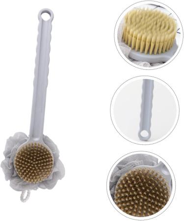 Healeved Double Sided Bath Brush Loofah Dish Sponge Set - 3 PCs | Body & Foot Exfoliating Scrubber | Shower & Back Scrubber Brushes - Buy Online on GoSupps.com