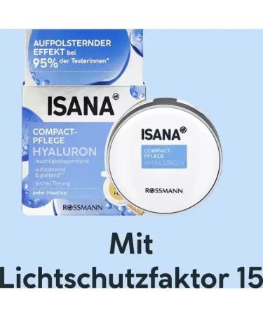 Dirk Rossmann Isana Compact care hyaluronic acid with protection factor 151x15g - Buy Online on GoSupps.com