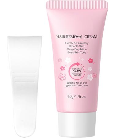 Body Hair Removal Cream - Gentle Hair Removal for Sensitive Skin - Moisturizing Cream 50g for Armpits Back Legs Face Upper Lip - Buy Online on GoSupps.com