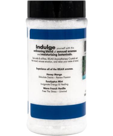 Relax Spa & Bath Epsom Salts - Tropical Rain Scent | Premium Dead Sea Bath Salts - 17 oz Bottle for Soothing Relaxation - Buy Online on GoSupps.com