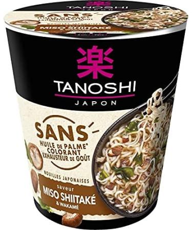  Epicerie sal e TANOSHI Noodle Cup Without Color Shitake 64 g Pack of 4 Sold as a Set - Buy Online on GoSupps.com