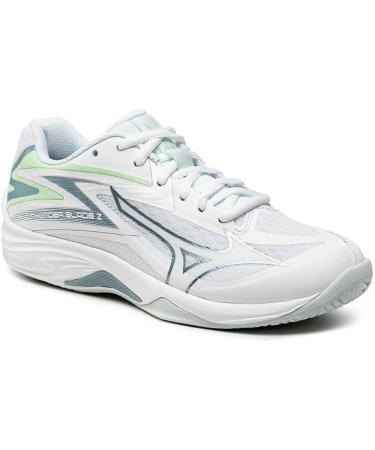 Mizuno Women's Volleyball Shoes 42 EU - White Grid Patinagreen | International Shipping Available - Buy Online on GoSupps.com