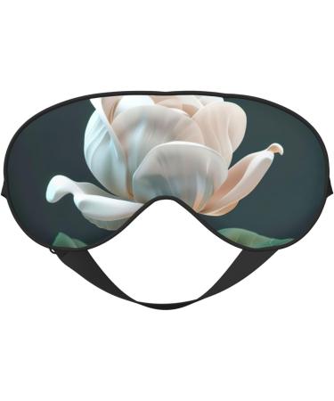 3D Flower Print Soft Sleep Eye Mask for Women & Men | Travel Comfort & Relaxation - Buy Online on GoSupps.com