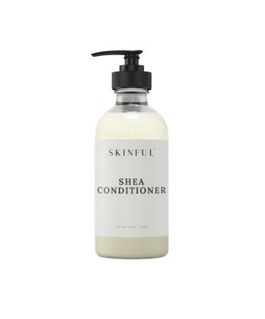 Skinful Shea Conditioner for Dry Damaged Hair - Rinse-Off Deep Hydrating Conditioner - 8.2oz