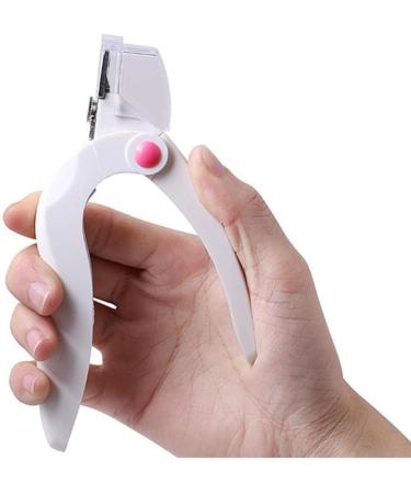 kawehiop Acrylic Nail Cutter Lightweight Anti-skidding Stainless Steel Nail Tips Durable False Nails Trimmer Manicure Tools for Travel - Buy Online on GoSupps.com
